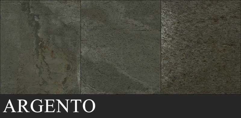 wall design decoration argento like real stone surface