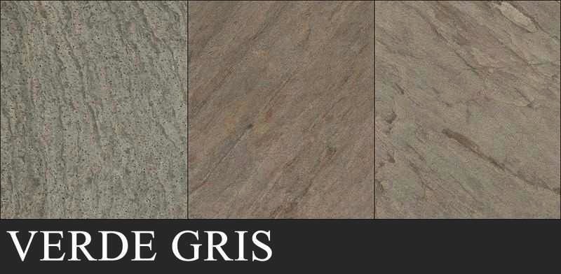 wall design decoration verde gris like real stone surface